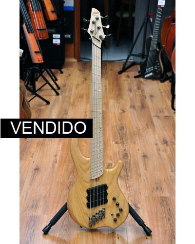 Dingwall Combustion 3 pickup 5 String Ash Natural Serial#11547